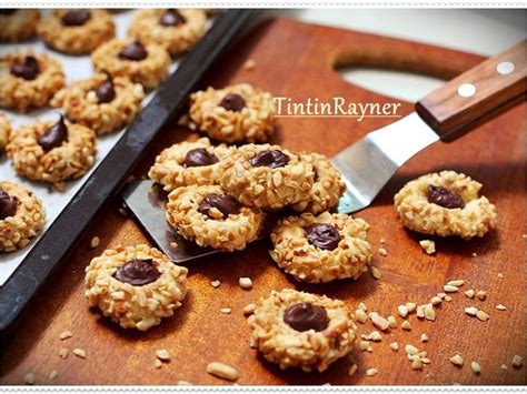 Resep Peanut Choco Thumbprint Cookies Renyah Step By Step Oleh Tintin