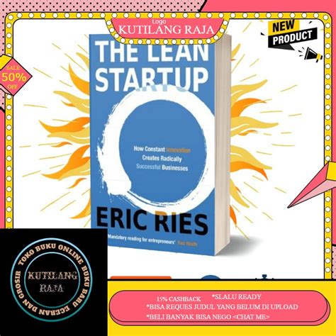 Jual Buku The Lean Startup Eric Ries English Shopee Indonesia