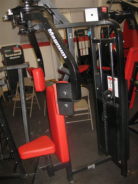 Strength, such as home gyms; Gym Equipment for Sale: Magnum Strength - C218 Pec Deck ...