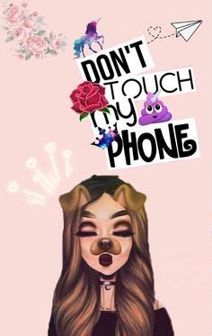 Cute girly s wallpaper x dont touch my phone wallpapers cute. Tik tok logo black | Tik Tok in 2019 | App logo, Lululemon ...