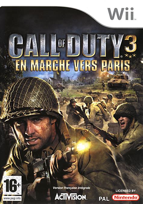 Vidéos Du Jeu Call Of Duty 3 En Marche Vers Paris Sur Wii Trailers