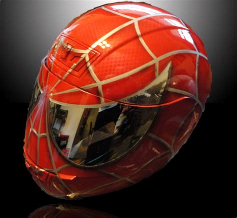 The national association for stock car auto racing (nascar) makes and enforces numerous rules and regulations that transcend all racing series. Spider-Man Motorcycle Helmet: with Great Power Comes Great ...