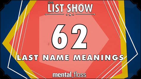 What Does Your Last Name Mean Last Name Meaning Names With Meaning