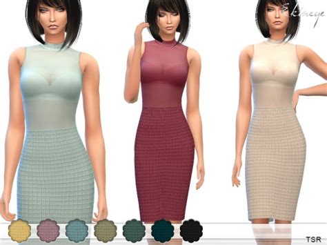 The Sims Resource Bandage Mesh Dress By Ekinege Sims 4 Downloads