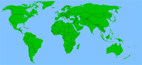 All Countries Colored In This Map Are Smaller Than Pacific