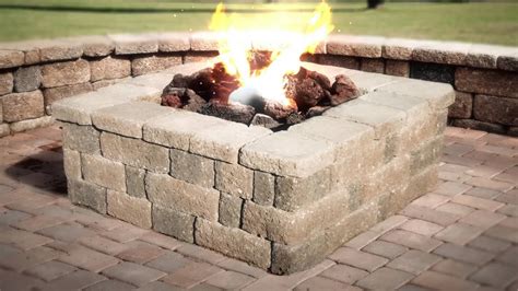 How To Build A Firepit With Castlewall Block How To Build A Simple