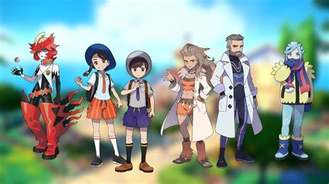 All New Characters In Pokemon Scarlet And Violet Prima Games