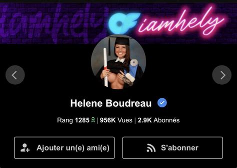 Iamhely Helene Boudreau Top On Twitter Follow Me On