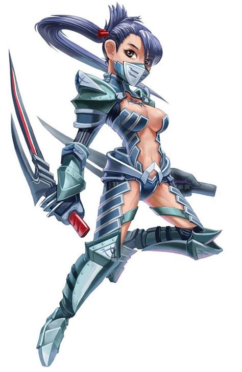Flyff Blade Female Game Character Design Rpg Character Character Design Inspiration