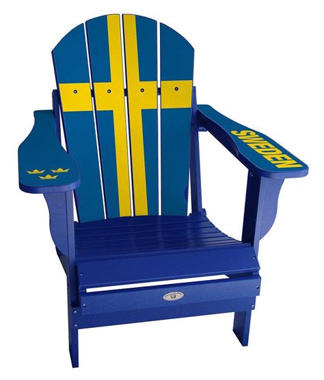 Your sweden flag stock images are ready. Sweden Flag Chair | Adirondack chair, Chair, Sweden flag