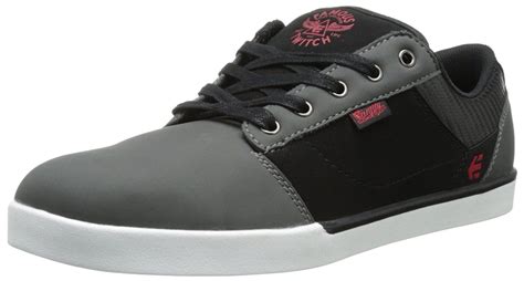 Etnies Mens Fsas X Twitch Jefferson Skate Shoegreyblackred115 D