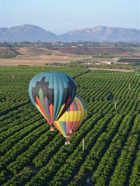 Hot Air Ballooning Temecula California Had A Great Time With My