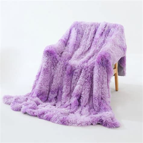 Fluffy Long Plush Super Soft Throw Blanket Unilovers