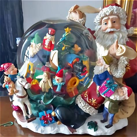 Large Musical Christmas Snow Globes For Sale In Uk 38 Used Large