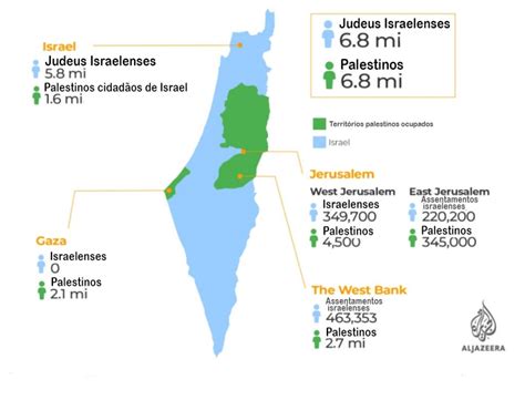 O mapa da ocupação israelense Irã News