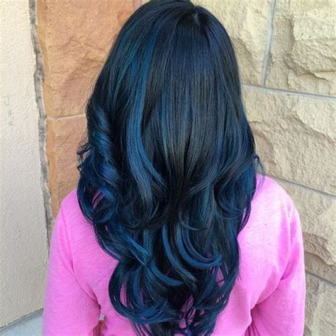 The most popular balayage highlights for dark hair are light brown or caramel balayage, but there are no limits on color for a balayage hairstyle. 40 Fairy-Like Blue Ombre Hairstyles