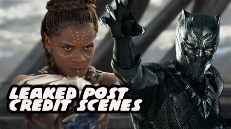 Leave right now if you don't want to know what happens before you see the movie. Black Panther Post Credit Scenes Leaked - Avengers ...