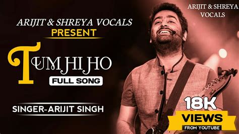 Tum Hi Ho Lyrics Arijit Singh Mithoon Aashiqui 2 Youtube