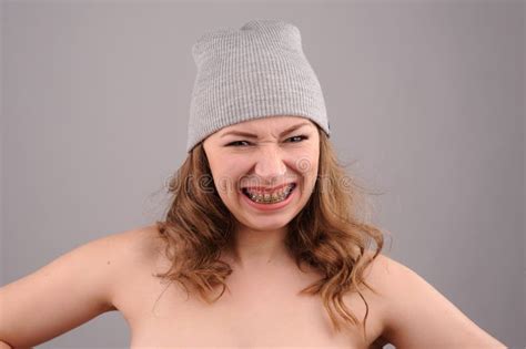 50113 Funny Mouth Face Girl Stock Photos Free And Royalty Free Stock