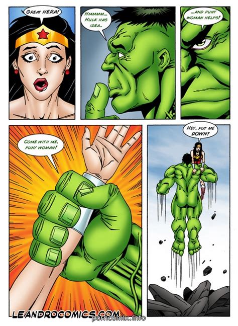 Wonder Woman Vs Incredibly Horny Hulk Xxx Toons Porn