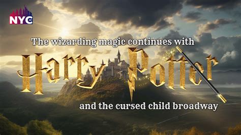 The wizarding magic continues with Harry Potter and the cursed child on