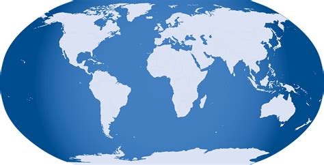 Blue World Map Clipart Free Download Transparent Png Creazilla