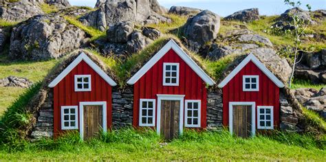 Icelands Traditional Turf Houses Were Green Long Before It Was A Thing