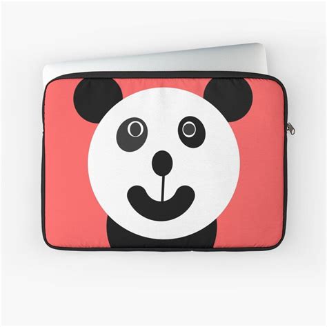 Panda Bear Laptop Sleeve By Ibmh Panda Bear Laptop Sleeves Panda