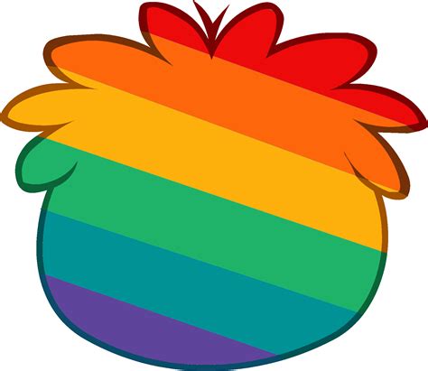 Imagen Emoticon Puffle Multicolorpng Club Penguin Wiki Fandom