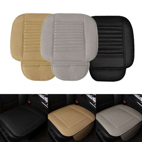Universal Car Seat Cover Breathable Pu Leather Pad Mat For Auto Chair