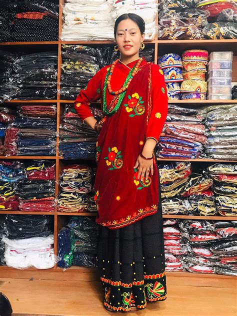 Gurung Female Dress Clothing In Nepal Pvt Ltd