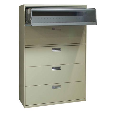 Lateral file hon 700 series trader boys office furniture. Hon Brigade 600 Series Used 5 Drawer 42 Inch Lateral File ...
