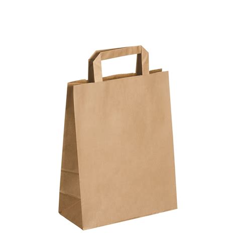 Swiss pac offers a wide range of paper bags of different sizes, quantities and types. Sac kraft brun poignées plates 28 x 22 x 10 cm - Carton de ...