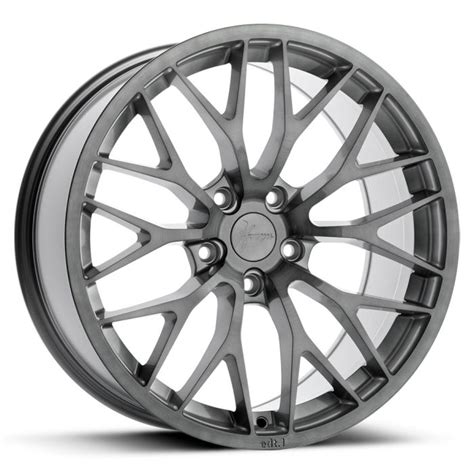 Rimstyle 1form Edition1 Edt1 Brushed Graphite Alloy Wheels