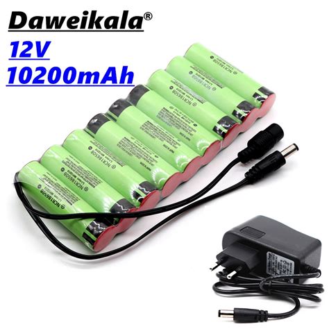 New 12v 10200mah Lithium Ion Rechargeable Battery Pack For Panasonic