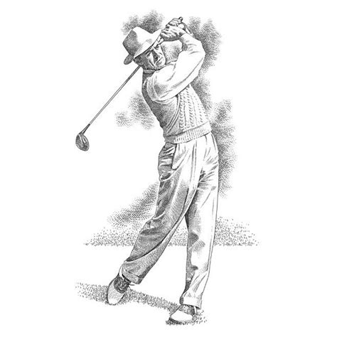 Golf Sketch At Explore Collection Of Golf Sketch