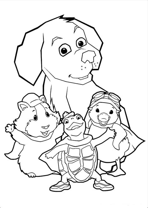 Wonder Pets Coloring Pages