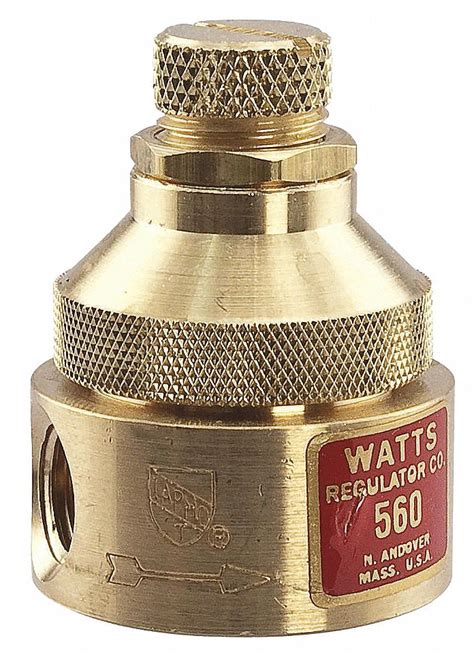 Watts 560 Lead Free Brass Pressure Regulator 26x14418 Lf560 0 25