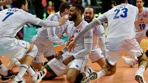 Volley Ball Les Bleus Battent Lallemagne Et Se Qualifient Pour Les