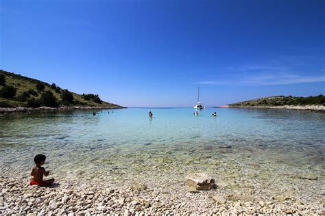 Beach Lojena On Island Levrnaka Kornati Kornatiislands Mikadotours Zadar Croatia Levrnaka