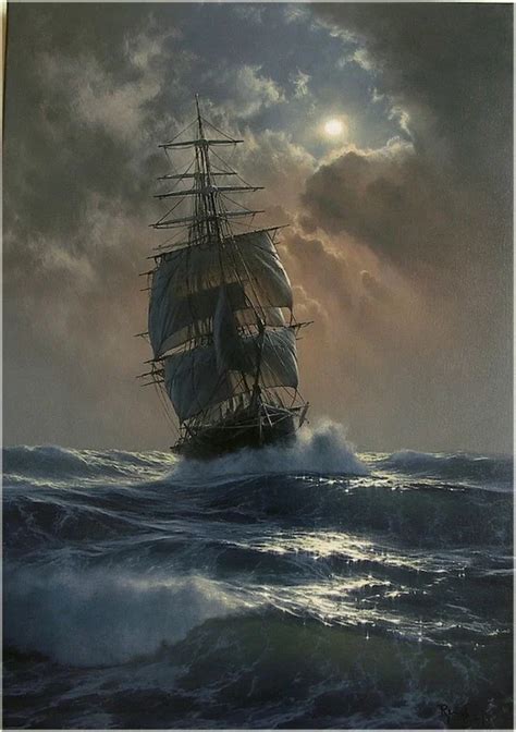 The Shipmarek Ruzyk Oil 2017 Art Ship Paintings Sailing Ships