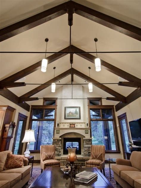 Image Result For Vaulted Great Room Lighting Ceiling Lights Living Room Vaulted Ceiling