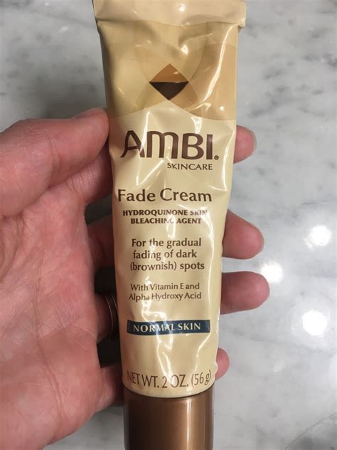 Ambi Fade Cream Review Dark Spot Progress