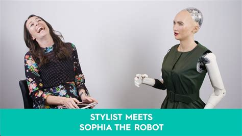 Sophia The Robot Interview Sophia The Robot Answers Stylists Philosophical Questions Youtube