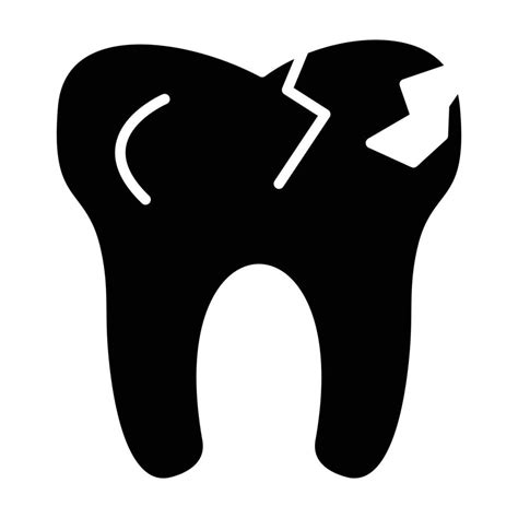 broken tooth icon style 7241926 vector art at vecteezy
