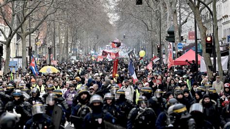 Retraites 149 000 Manifestants Selon Lintérieur Des Manifestations