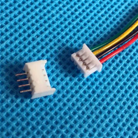 Micro Jst 125mm 4pin Male And Female Battery Connector Plug W 100mm