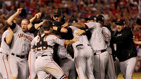 Giants Beat Rangers To Win World Series