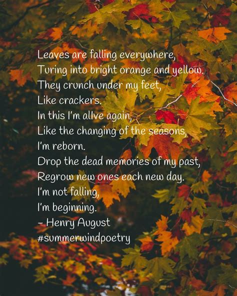 Autumn Writing Inspiration Poems Fall Vibes