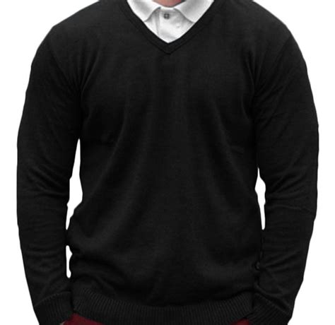 Suéter Masculino Tricot Básico Preto Mercado Livre